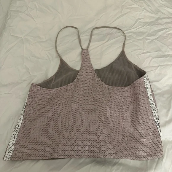 Tibi Sequin Razor Back top - Picture 7 of 9
